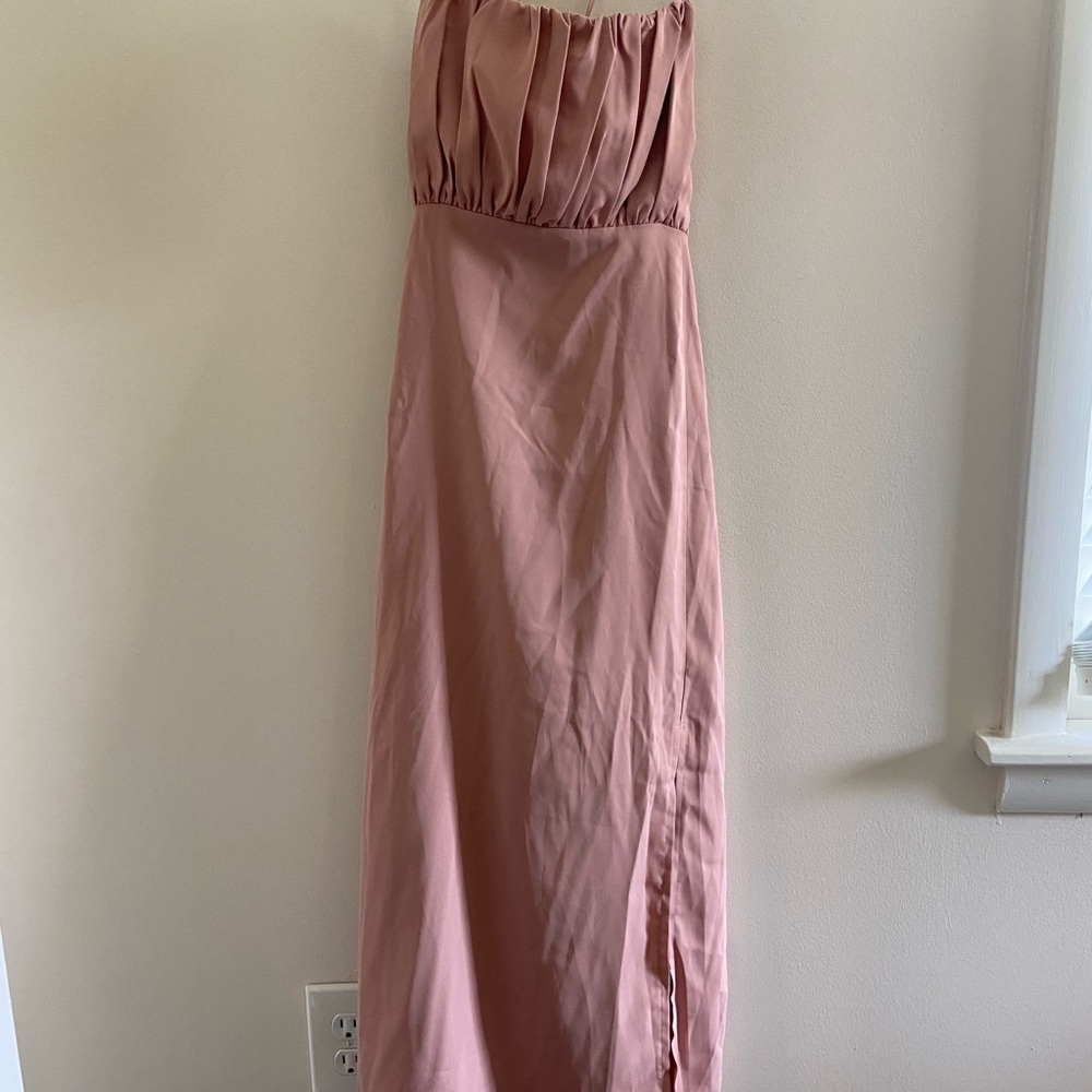 Pink Strappy Dress